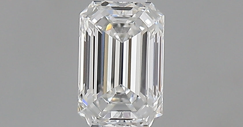0.50 carat Emerald diamond F VVS2 