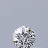 0.19 carat Round diamond E VVS1 Excellent