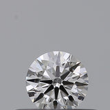 0.24 carat Round diamond F  VVS1 Excellent