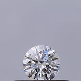 0.18 carat Round diamond E VVS1 Excellent