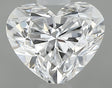 0.80 carat Heart diamond D VS1 