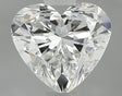 0.73 carat Heart diamond H SI2 