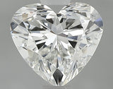 0.73 carat Heart diamond H SI2 
