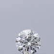 0.18 carat Round diamond E VVS1 Excellent
