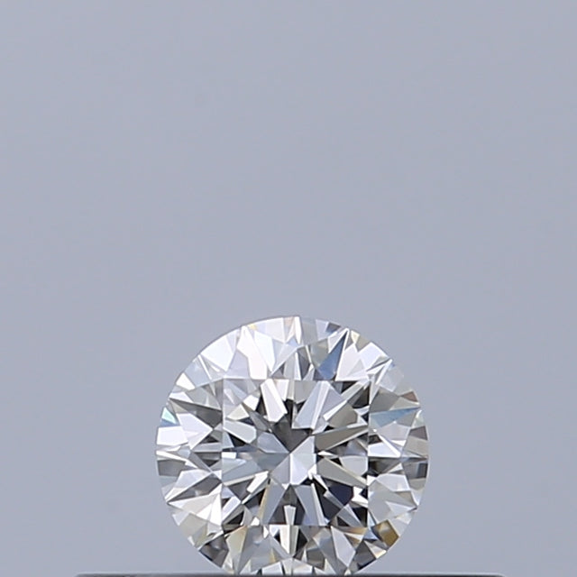 0.19 carat Round diamond E VVS2 Excellent