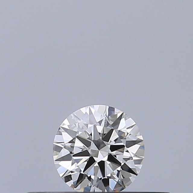 0.19 carat Round diamond F IF Excellent