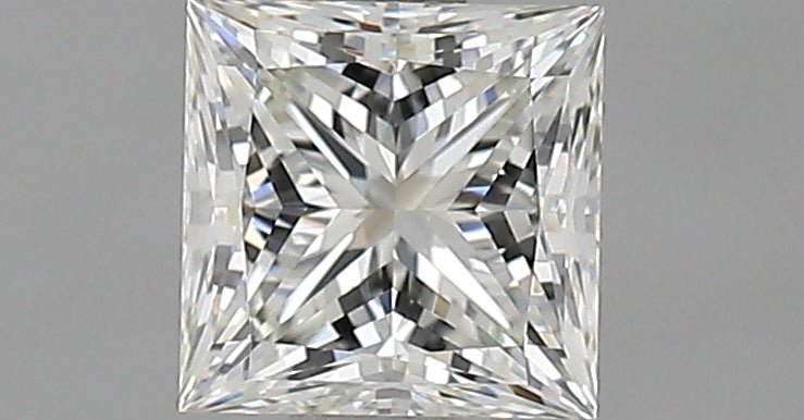 0.73 carat Princess diamond J IF 