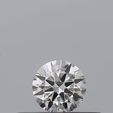 0.19 carat Round diamond D VVS2 Excellent