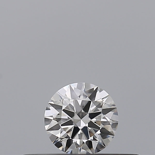 0.19 carat Round diamond D VVS2 Excellent