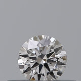 0.18 carat Round diamond E  VVS2 Excellent