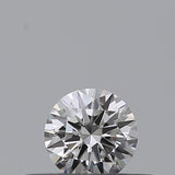 0.20 carat Round diamond F  VVS2 Excellent