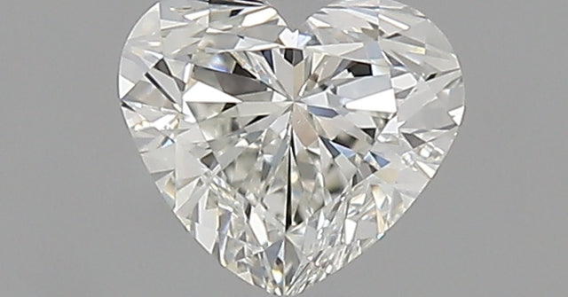 0.53 carat Heart diamond H VS1 