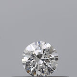 0.19 carat Round diamond E VVS1 Excellent