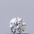 0.25 carat Round diamond G IF Excellent