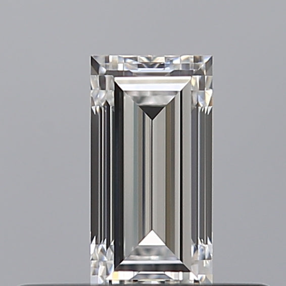 0.34 carat Baguette diamond E VVS1 