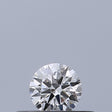 0.18 carat Round diamond E VVS2 Excellent