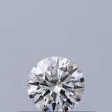0.24 carat Round diamond F VVS1 Excellent