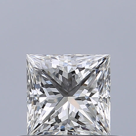 0.42 carat Princess diamond F VVS1 