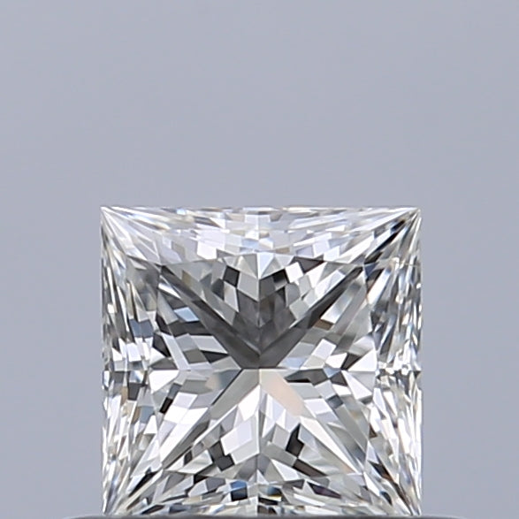 0.42 carat Princess diamond F VVS1 