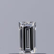 0.24 carat Baguette diamond E VVS1 