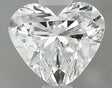 0.62 carat Heart diamond F SI2 