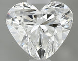 0.62 carat Heart diamond F SI2 