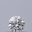 0.22 carat Round diamond F VVS2 Excellent