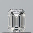 0.23 carat Emerald diamond E VVS2 