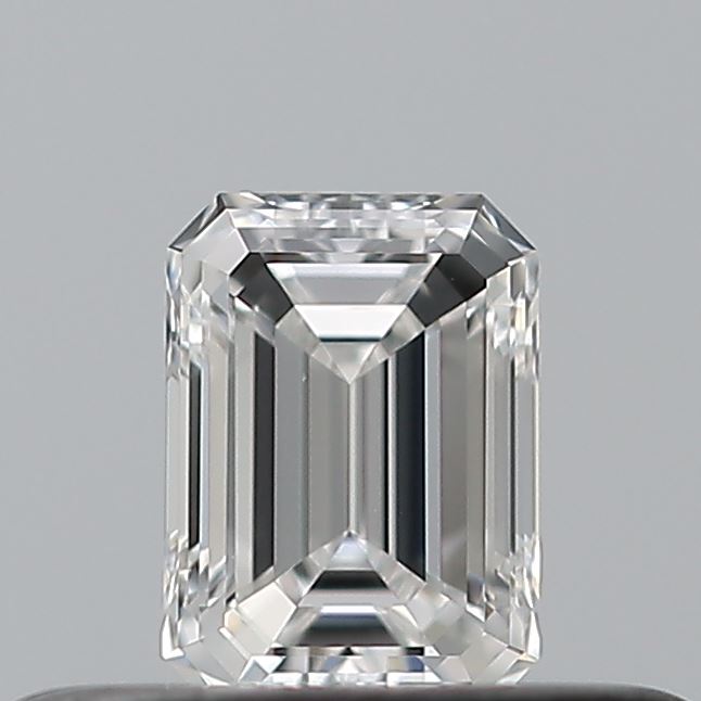 0.23 carat Emerald diamond E VVS2 