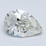 2 carat Pear diamond J  SI2