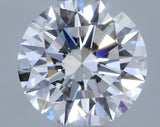 0.50 carat Round diamond F VS2 Excellent