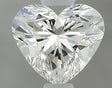 0.64 carat Heart diamond J SI1 