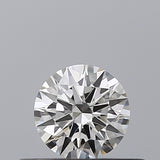 0.25 carat Round diamond F  VVS2 Excellent