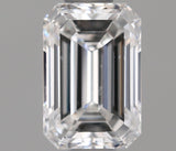 0.75 carat Emerald diamond F SI1 
