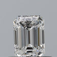 0.35 carat Emerald diamond F VVS2 