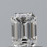 0.35 carat Emerald diamond F VVS2 