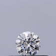 0.18 carat Round diamond E VVS2 Excellent