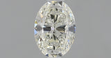 0.55 carat Oval diamond I VVS1 VeryGood