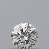 0.23 carat Round diamond D  VVS2 Excellent