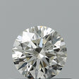 0.34 carat Round diamond J IF Excellent