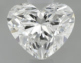 0.54 carat Heart diamond F VS2 