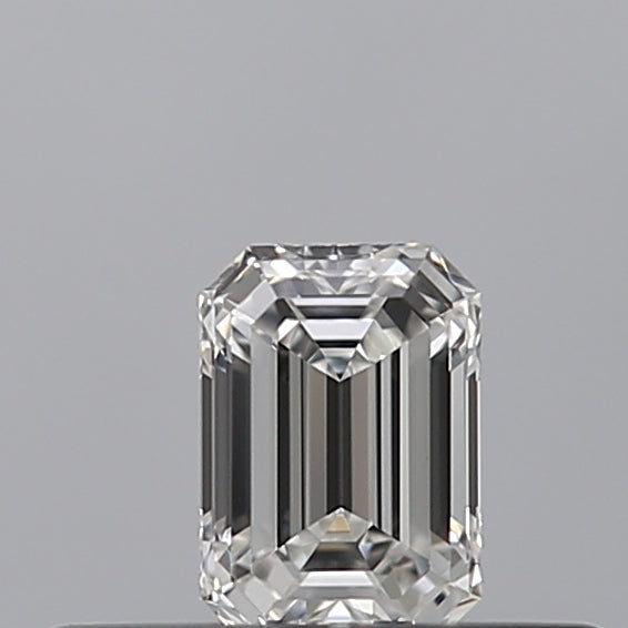 0.23 carat Emerald diamond F VVS2 