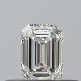 0.23 carat Emerald diamond F  VVS2