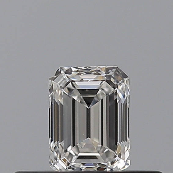0.30 carat Emerald diamond F  VVS2