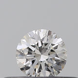 0.19 carat Round diamond F  VVS1 Excellent