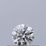 0.21 carat Round diamond E IF Excellent