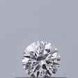 0.19 carat Round diamond D VVS1 Excellent