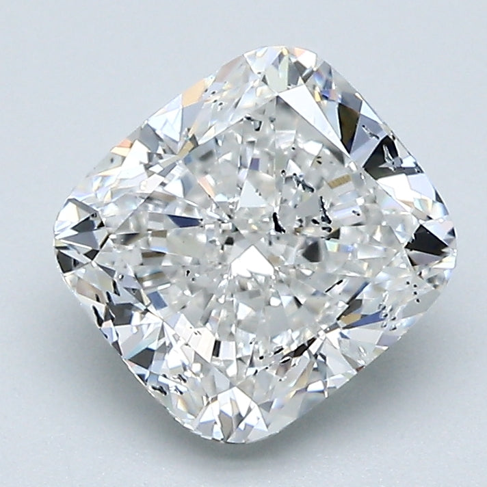 2.1 carat Cushion diamond F  I1