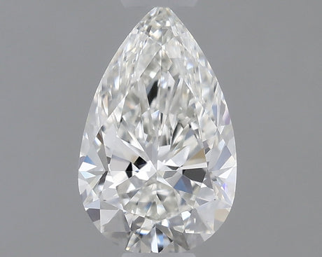 0.50 carat Pear diamond H VVS2 