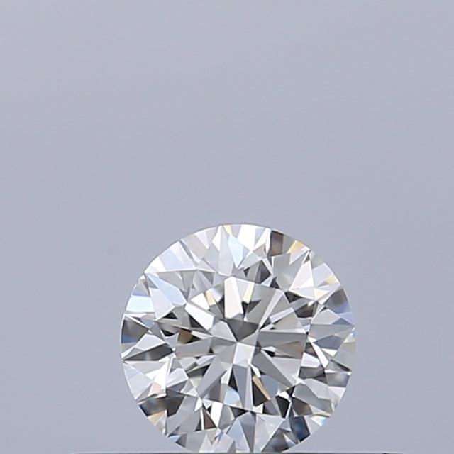 0.25 carat Round diamond E VVS2 Excellent